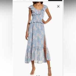 Nordstrom Floret Studio Luna Midi Dress